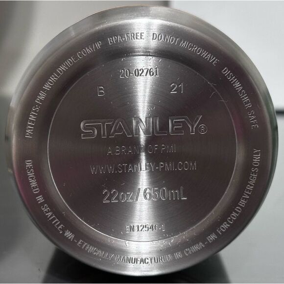 RARE Stanley IceFlow 22oz Flip Straw Tumbler, SAFFRON YELLOW - Picture 4 of 5